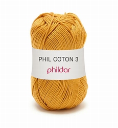 Haakkatoen Phil Coton 3 gold 0073