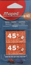 Maped 10 reservemesjes 45 graden