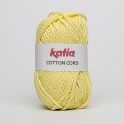 Haakkatoen Cotton Cord geel 54