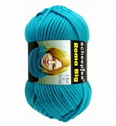 Acrylgaren Roma Big turquoise 10