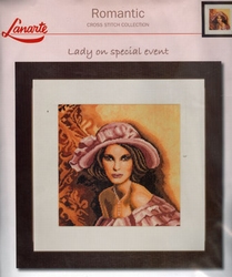 Lady on special event