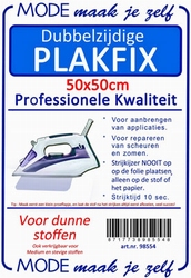 Dubbelzijdig Plakfix 50x50 cm.