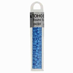 TOHO glaskralen blauw